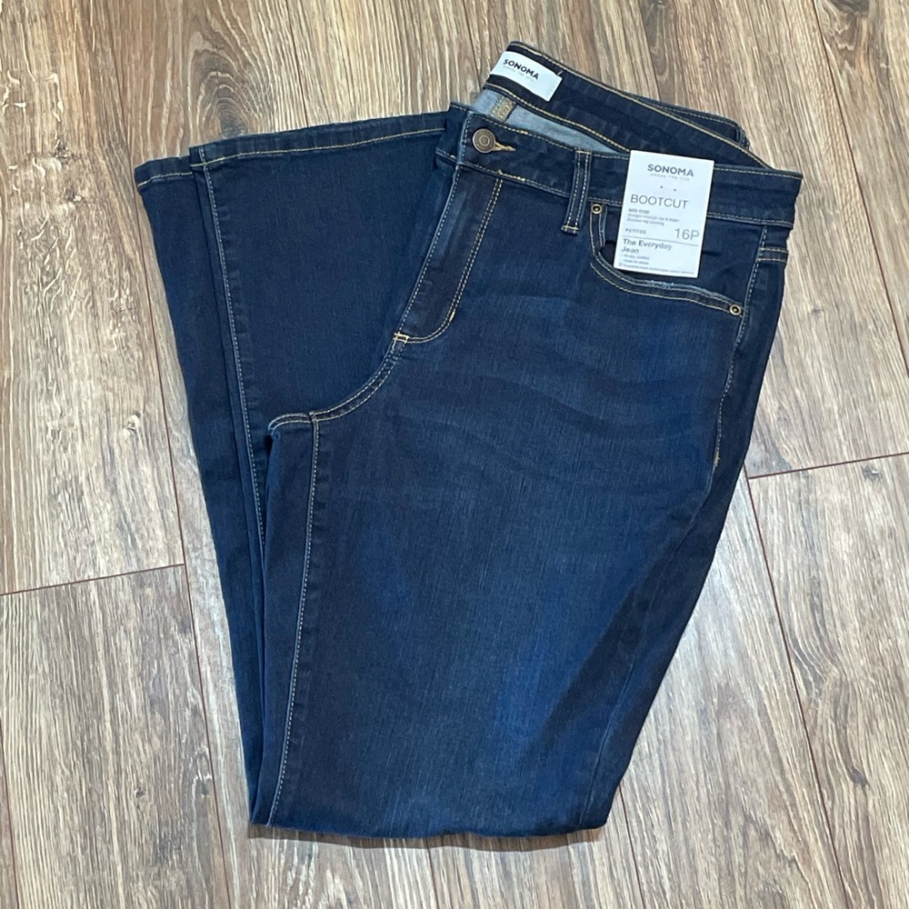 New Sonoma Petite Bootcut Jeans